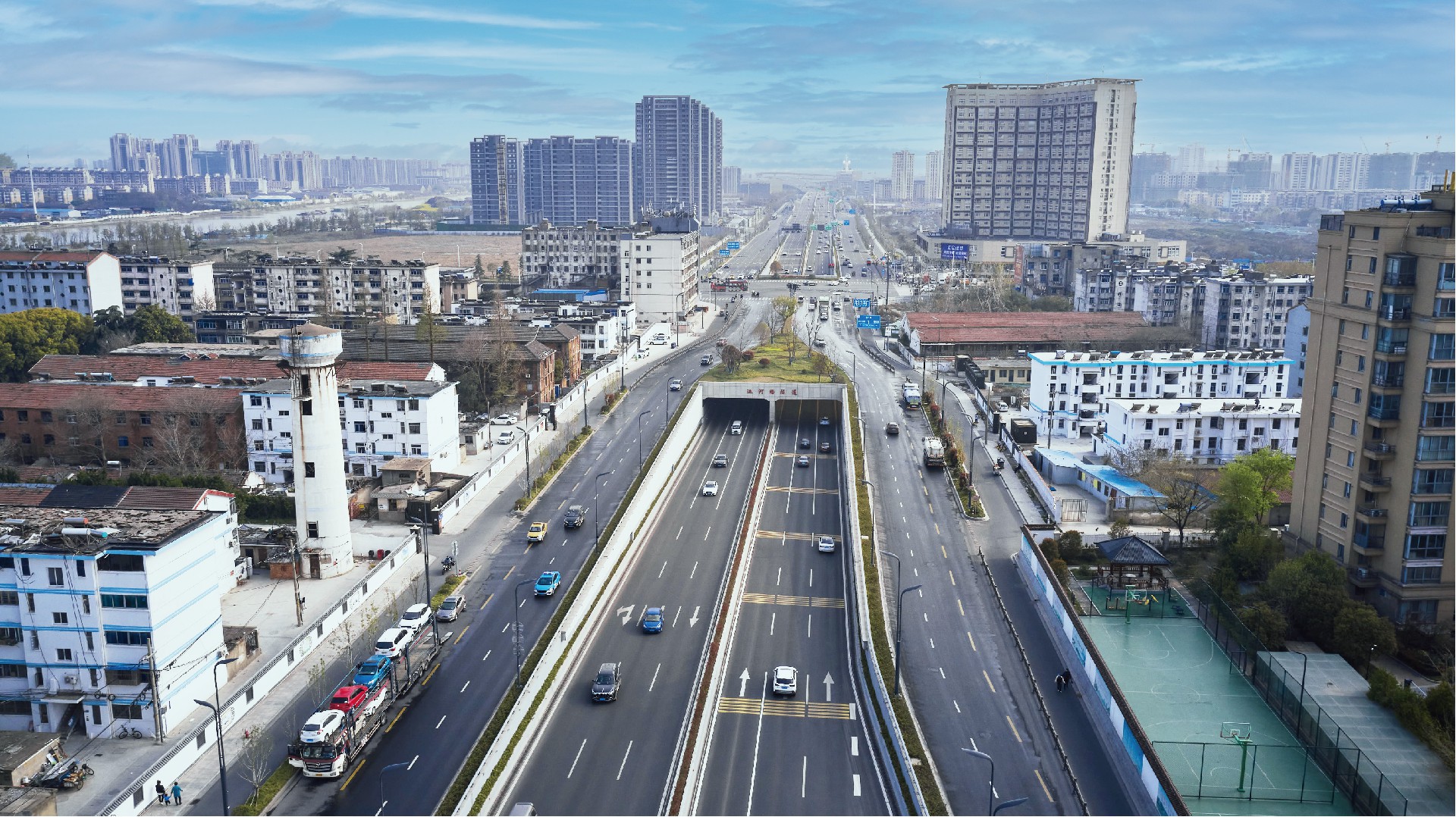 揚州運河路隧道